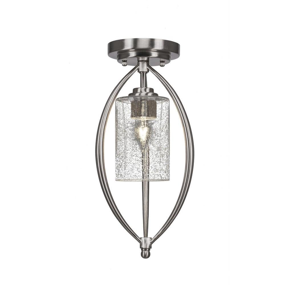 Toltec Lighting Marquise 1 Light Semi-Flush, 4